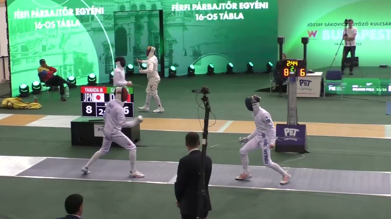 Westend Grand Prix 2025 SME - L16 - Yamada Masaru JPN v Matteo Galassi ITA