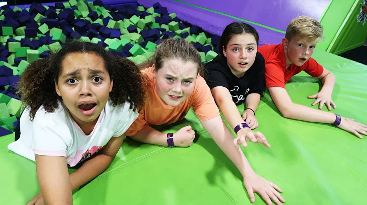 TRAMPOLINE PARK CHALLENGE!!