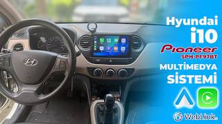 Hyundai I10 20132019 Carplay Android Auto Destekli Pioneer Multimedya Montajı 22-971
