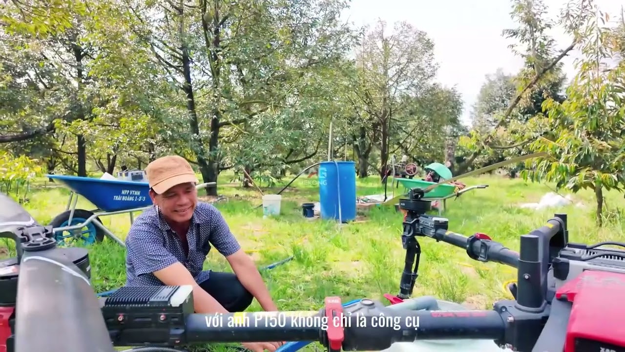 MUA MÁY BAY KHÔNG PHẢI ĐỂ KHOẺ MÀ ĐỂ KHOẺ - XAG P150 PHUN SẦU RIÊNG