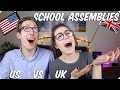 School Assemblies! | British VS American | Evan Edinger & Dodie Clark