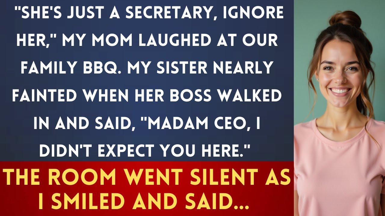 Мои родители называли меня «бесполезным» на семейном барбекю, пока начальник моей сестры не спрос...