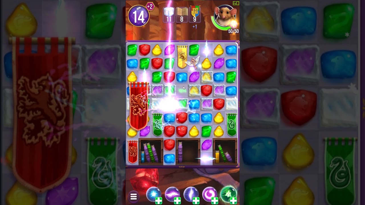 Harry Potter: Puzzles & Spells level 598 no boosters