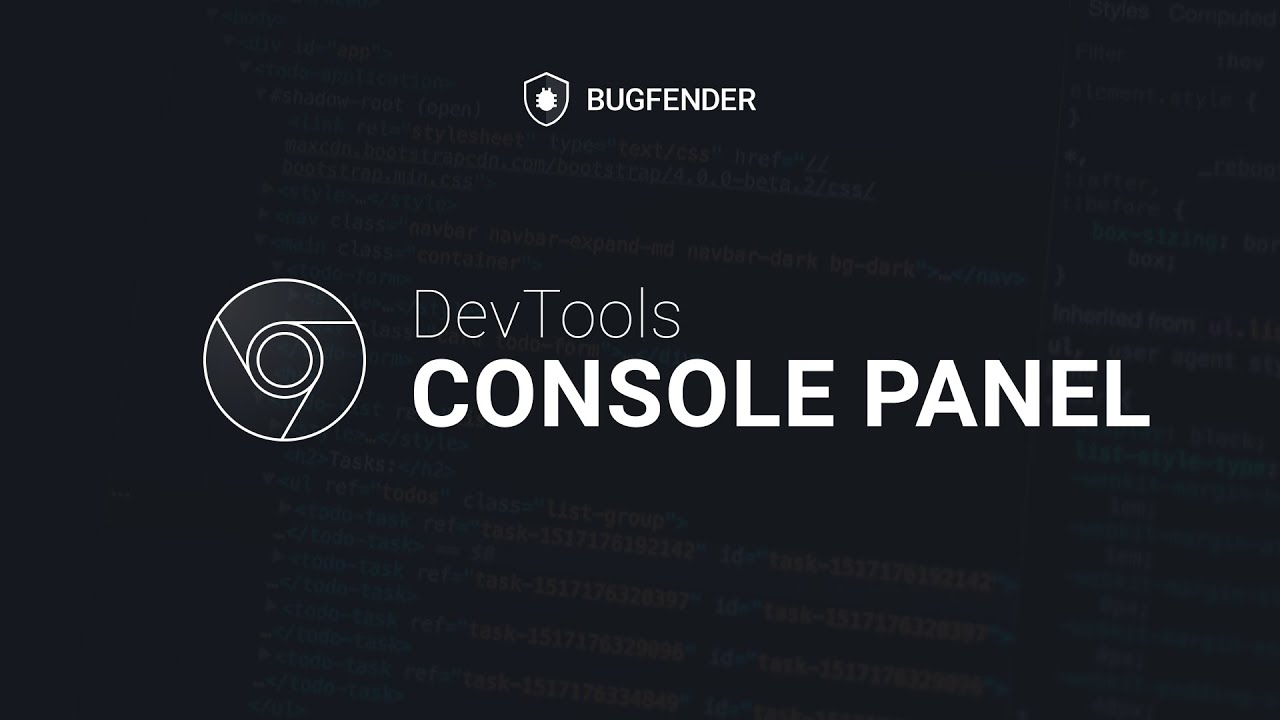 Google Chrome Tools - Console Panel
