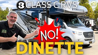 3 Compact Class C RVs: No Dinette & Under 26 Feet  2024 Models