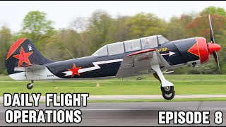 Yak52, Med Evac Helicopter and more! | Daily Flight Operations Episode 8 |