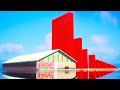 Domino simulation A giant domino destroys House!?