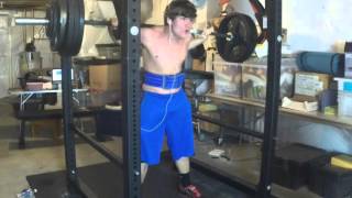 435 lb squat 3 sec pause