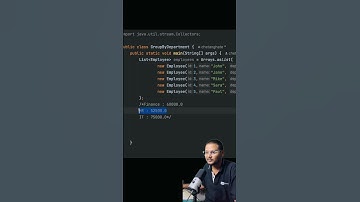 Find Average Salary By Department Using Java Stream ✅ #coding #java