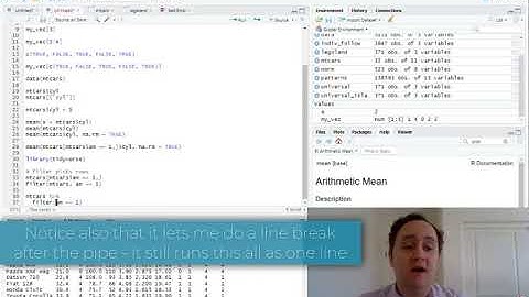 Econometrics: Introduction to the dplyr package in R