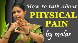 Talking about physical pain # 17 - Learn English with Kaizen Through Tamil