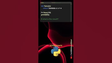 تست دانش پایتون (Python) - سطح متوسط (intermediate) #programming #softwaredevelopment #پایتون