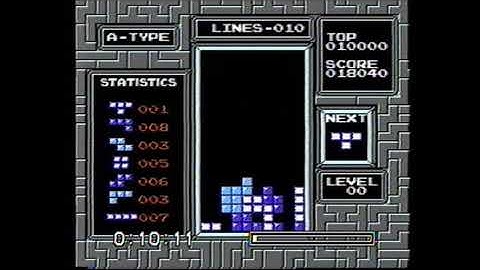 NES Tetris - Theoretical Level 30