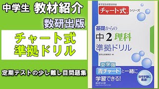 【教材紹介】チャート式　基礎からの準拠ドリル　中１,中２,中３＜数研出版＞【#中学教材紹介シリーズ】