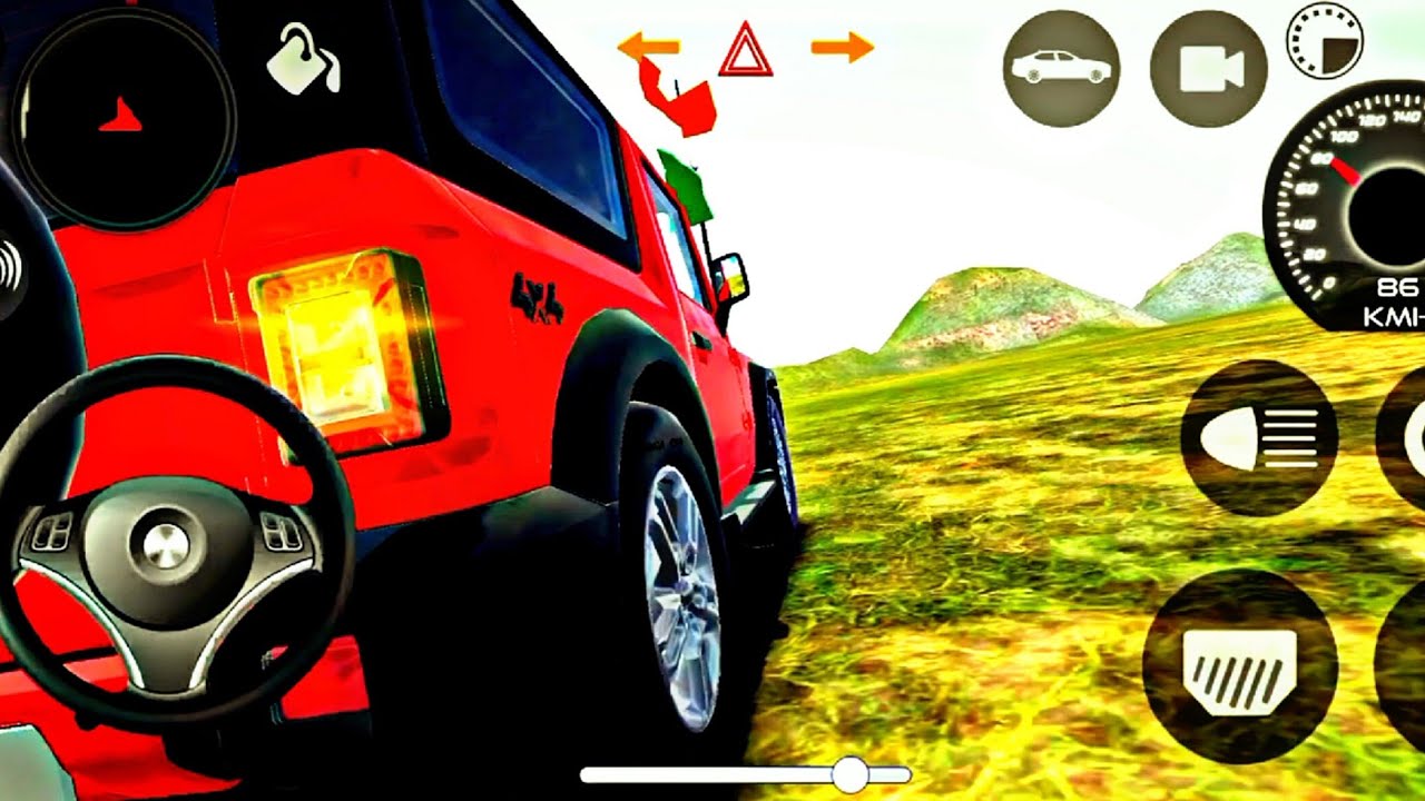 modified mahindra thar games 🚙 indian thar (gadi wala game) 😈 game indian cars simulator🔥