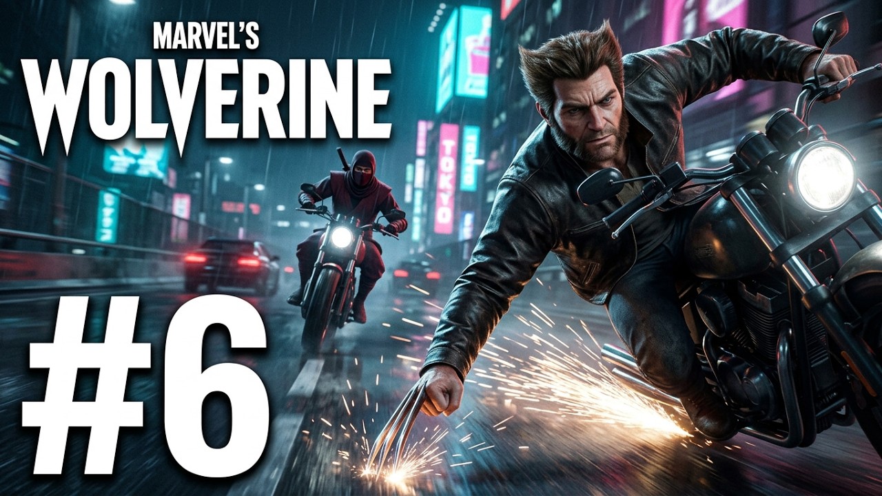 Marvel's Wolverine - TOKYO Motorcycle Chase
