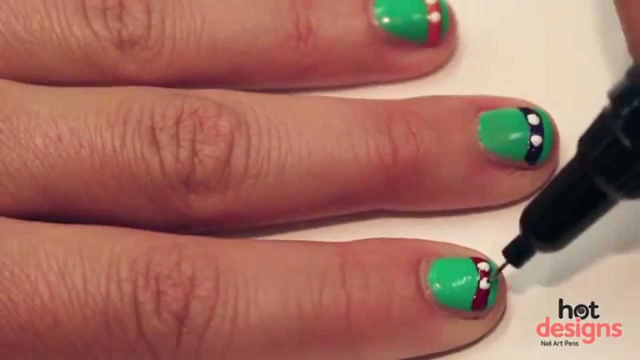 TMNT Nail Art Tutorial