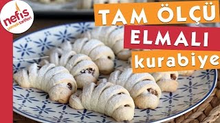 EN İYİ ELMALI KURABİYE TARİFİ🥇 Yumuşamayan Tam Ölçülü Tarif