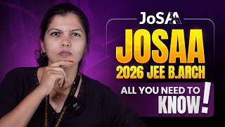 JoSAA 2026 | JEE B.Arch | Step by Step Registration 🏛️🎯| All you need to know