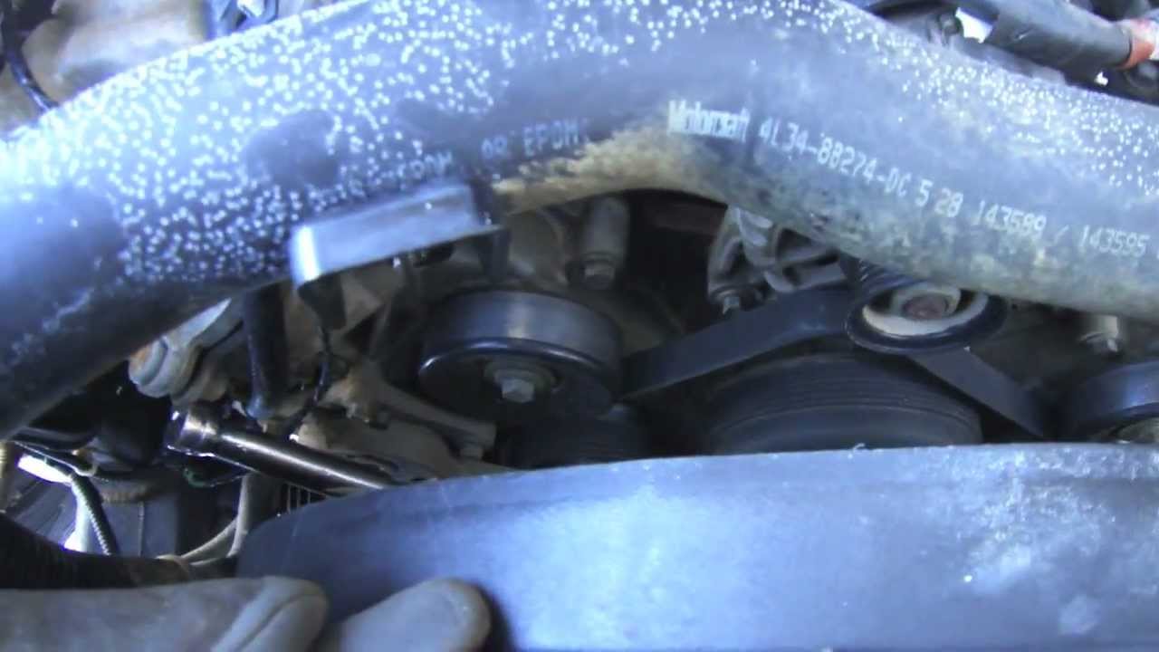 F150 Engine Whine and Idler Replacement YouTube