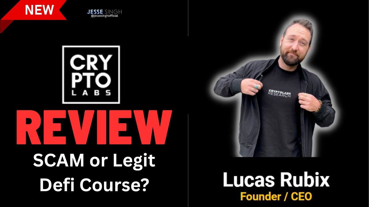 CryptoLabs Research Review - SCAM or Legit Crypto Defi Course By Lucas  Rubix? - YouTube
