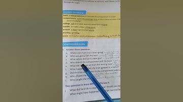 Ch 10 The Railway Journey, Question Answers ,Class 3,New Oxford Modern English