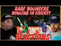 Americans react to rare bouncers bowling in cricket  real fans sports