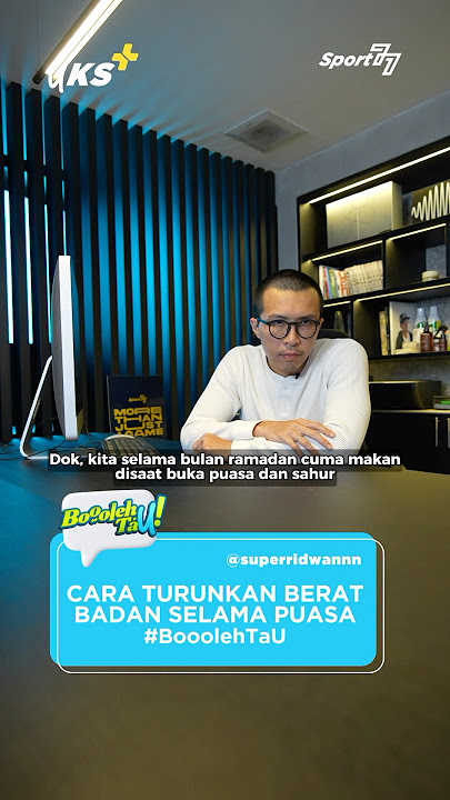 Cara turunkan berat badan selama puasa