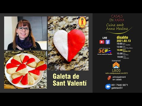 Vídeo: Galetes De Sant Valentí