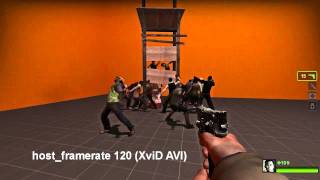 Left 4 Dead 2 - Ye Olde host_framerate Tests