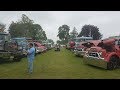 Classic Semi Trucks Leaving the 2017 ATCA Truck Show - Macungie, PA