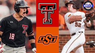 #9 Texas Tech vs #3 Oklahoma State Highlights (CRAZY GAME!) | 2022 College Baseball Highlights