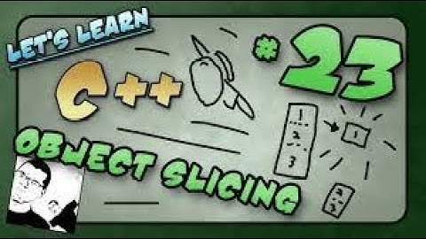 Object Slicing C++