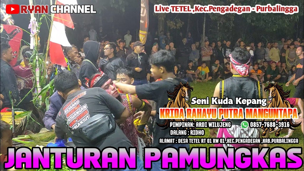 JANTURAN PAMUNGKAS 🔴 EBEG KRIDA RAHAYU PUTRA MANGUNTAPA #ryanchannel #janturan #ebeg 