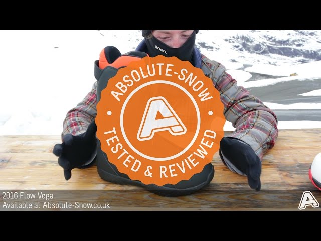 FLOW VEGA COILER メンズブーツ　26センチ 2015 / 2016 | Flow Vega Snowboard Boots | Video Review - YouTube