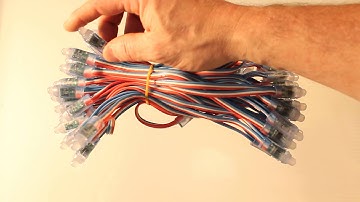 Smart / Pixel RGB LED Node 8mm/12mm / 12v / 2811 / 50 Node String / 6" Spacing