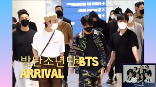 BTS ARRIVAL AT Incheon International Airport (210924)💜💜