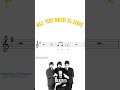 6 famous songs hidden in All You Need Is Love