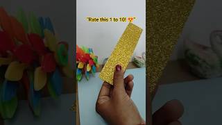 ✨ Easy DIY Glitter Paper Bow 🎀 #shorts #crafts#hairaccessories#handmade#hairbow#diycrafts#diy#diy