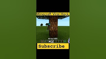 MINECRAFT VIRAL HACK #viral #shorts #short #status #hacker #technogamerz #minecraft