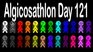 Algicosathlon Day 121 - RTTB Run Race ASRM in Algodoo