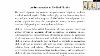 (طب ابن سينا) An Introduction to Medical physics lec.1 part 1