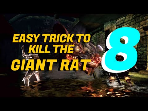 From Noob to Pro: Dark Souls REMASTERED Playthrough PS5 Part 8 - Giant Rat Fight