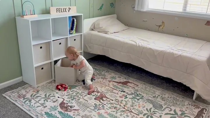 Washable Jungle Animals Beige Rug #rugs #washablerug #home #homedecor #diy #lahome #rugs