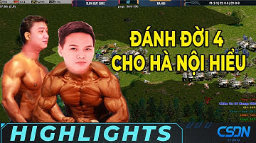 Cái đầu nhiều sạn của Chim Sẻ Đi Nắng đã cho Team Hà Nội thêm một bài học về đời 4 | AOE HIGHLIGHTS