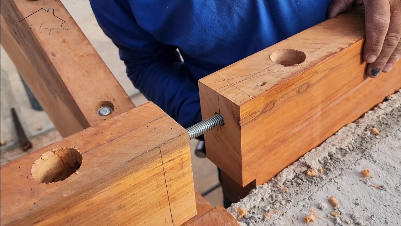 EMENDA RETA FIXAÇÃO EFICIENTE, ESSE CARPINTEIRO NÃO TEM MEDO DE COMPARTILHAR SUAS TÉCNICAS...