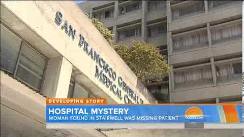 Identity of woman found in hospital stairwell conf...