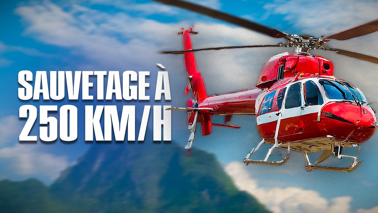 Ils volent à 250 Km/h en HÉLICO pour SAUVER des vies  - Reportage - EDL