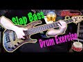 Crazy Fast Slap Bass - Funky Paradiddle Groove
