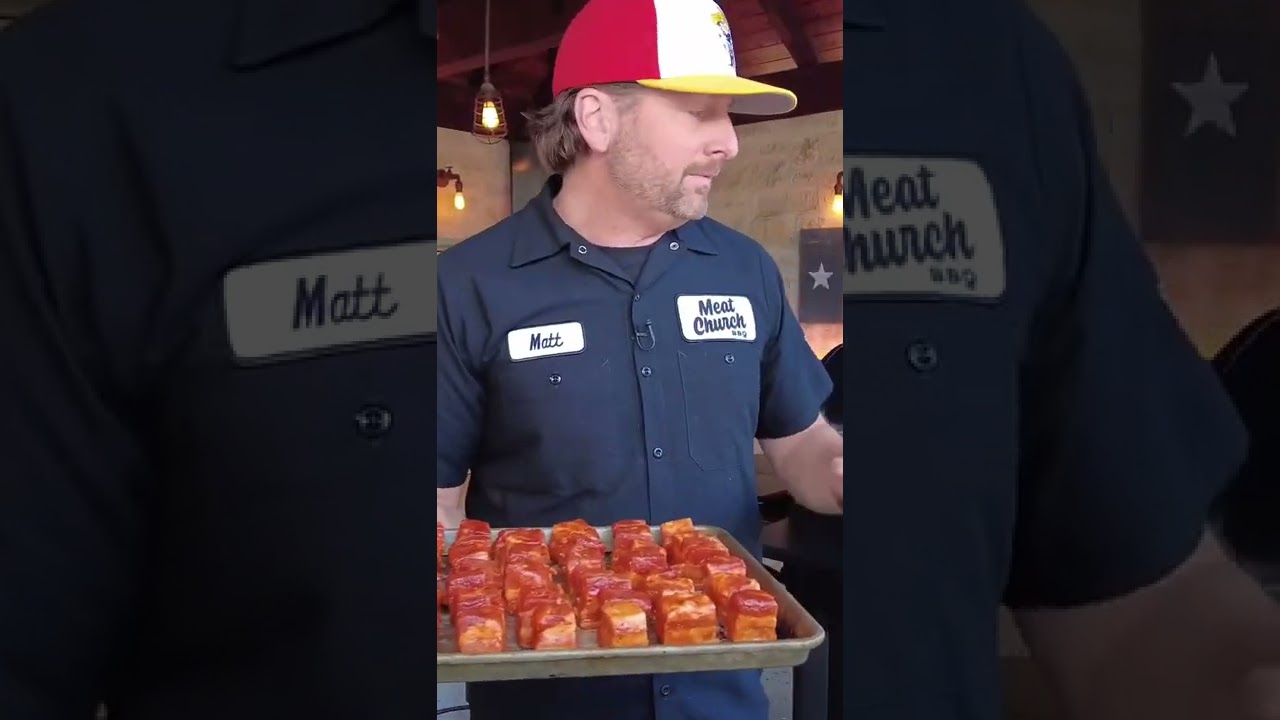 Pork Belly Perfection! Full how to vid available on our channel & recipe at meatchurch.com. #shorts